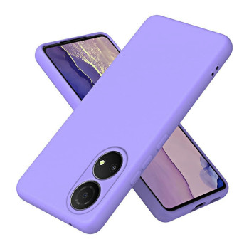 Θήκη Πλάτης Σιλικόνης Soft για Honor X7 - Χρώμα: Λιλά