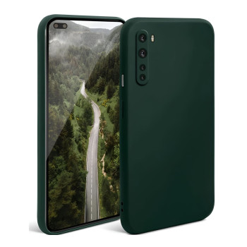 Θήκη Πλάτης Σιλικόνης Soft για Oneplus Nord 5G - Χρώμα: Σκούρο Πράσινο