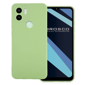 Θήκη Πλάτης Σιλικόνης Απλή για Xiaomi Redmi A1 Plus - Χρώμα: Απαλό Πράσινο