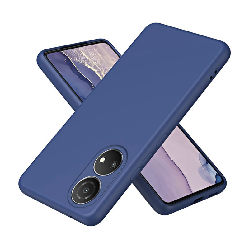 Θήκη Πλάτης Σιλικόνης Soft για Honor X7 - Χρώμα: Σκούρο Μπλέ