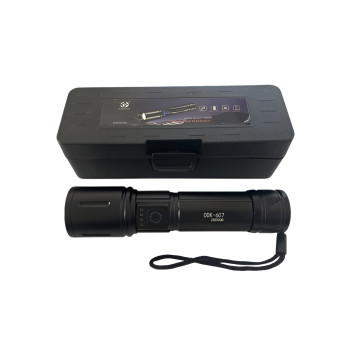 OUDAKANG ODK-707 Επαναφορτιζόμενος Φακός Αλουμινίου με USB & Mπαταρία Λιθίου - Χρώμα: Μαύρο OUDAKANG ODK-707 Επαναφορτιζόμενος Φακός Αλουμινίου με USB & Mπαταρία Λιθίου - Χρώμα: Μαύρο