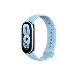 Silicone Strap for Xiaomi Mi Band 8 - Color: Baby Blue