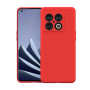 Θήκη Πλάτης Σιλικόνης Soft για Oneplus 10T - Χρώμα: Κόκκινο