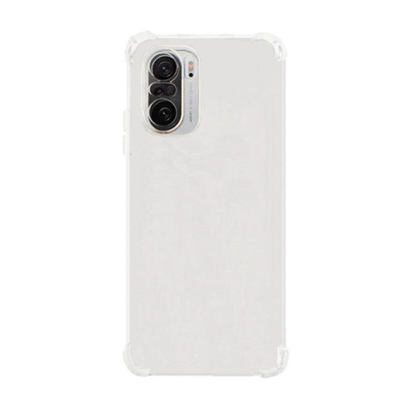 Θήκη Πλάτης Σιλικόνης Anti Shock για Samsung Galaxy M22 4G - Χρώμα: Διάφανο