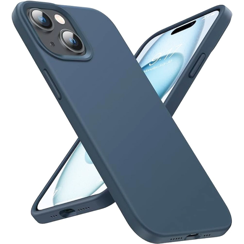 Θήκη Πλάτης Σιλικόνης Soft για Apple iPhone 11 Pro - Χρώμα: Σκούρο Μπλέ