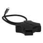 Αντάπτορας HUB 4x USB-A Female σε Type-C Male - Χρώμα: Μαύρο