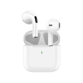 TUQIN QW22 Ασύρματα Bluetooth Ακουστικά TWS V5.4 με Θήκη Φόρτισης - Χρώμα: Λευκό