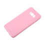 Θήκη Πλάτης Σιλικόνης Απλή για Samsung Galaxy S8 Plus - Χρώμα: Ρόζ