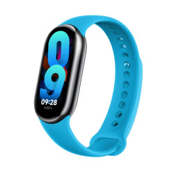 Λουράκι Σιλικόνης για Xiaomi Mi Band 8 - Χρώμα: Γαλάζιο