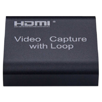 Video Card Capture HDMI Video Capture With Loop Out USB 2.0 Black B09PG7K4KK