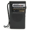 KNSTAR K-266 Μίνι Ραδιοφωνάκι Μπαταρίας - Χρώμα: Μαύρο