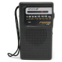 KNSTAR K-266 Μίνι Ραδιοφωνάκι Μπαταρίας - Χρώμα: Μαύρο