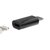 Μετατροπέας Lightning Female σε Micro USB Male - Χρώμα: Μαύρο