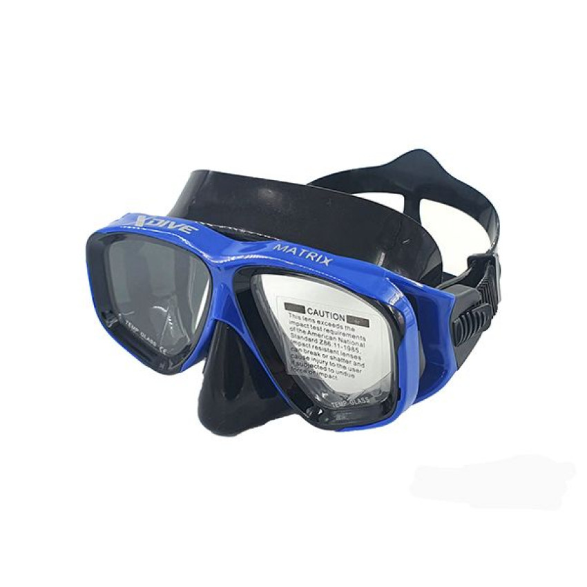 Γυαλιά Κατάδυσης MASK DIVING GLASS Μάσκα Θαλάσσης - Χρώμα: Μπλε