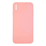Θήκη Πλάτης Σιλικόνης Soft για Apple iPhone Xs Max - Χρώμα: Ρόζ