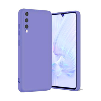 Θήκη Πλάτης Σιλικόνης Soft για Samsung Galaxy A70 - Χρώμα: Λιλά