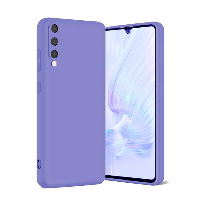 Θήκη Πλάτης Σιλικόνης Soft για Samsung Galaxy A70 - Χρώμα: Λιλά