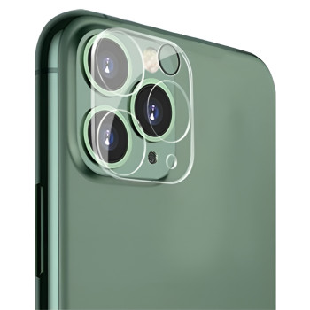 Full Cover Full Glue Τζαμάκι Προστασίας Πίσω Κάμερας για Apple i Phone 11 Pro/11 Pro Max/12 Pro - Χρώμα: Διάφανο