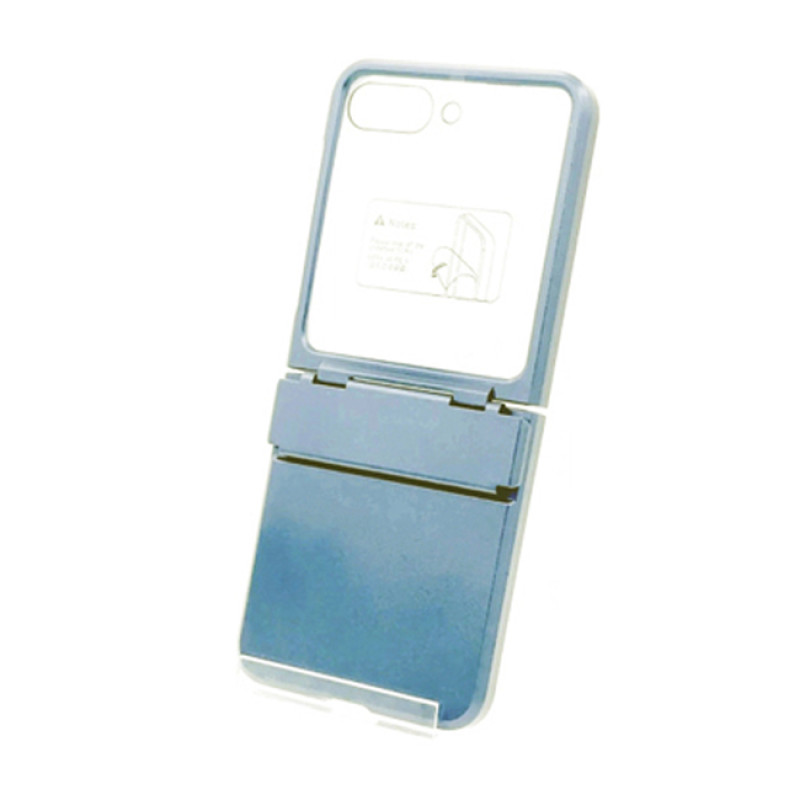 Πλαστική Ανθεκτική Θήκη Πλάτης για  Samsung Galaxy Z Flip 5 - Χρώμα: Λιλά