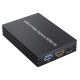 Capture Card 4K HDMI Game Capture Card 1080P HDMI to USB 3.0 Live Video Black