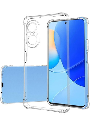 Anti Shock Back Cover Silicone Case for Huawei Nova 9 SE - Color: Clear