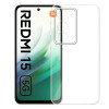 Simple Back Cover Silicone Case for Xiaomi Redmi 15 - Color: Clear