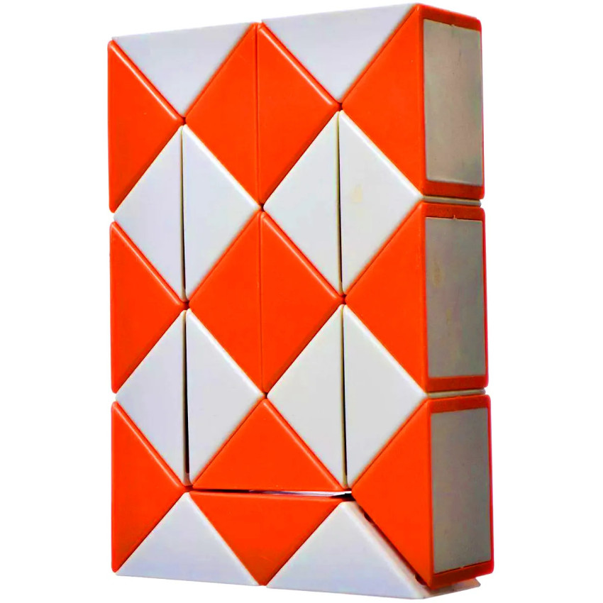 Magic Snake Cube Γρίφος από Πλαστικό για 3+ Ετών 354312313 - Χρώμα: Κόκκινο