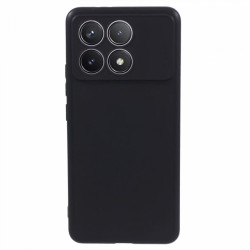Θήκη Πλάτης Σιλικόνης Soft για Xiaomi Poco F6 Pro - Χρώμα: Μαύρο