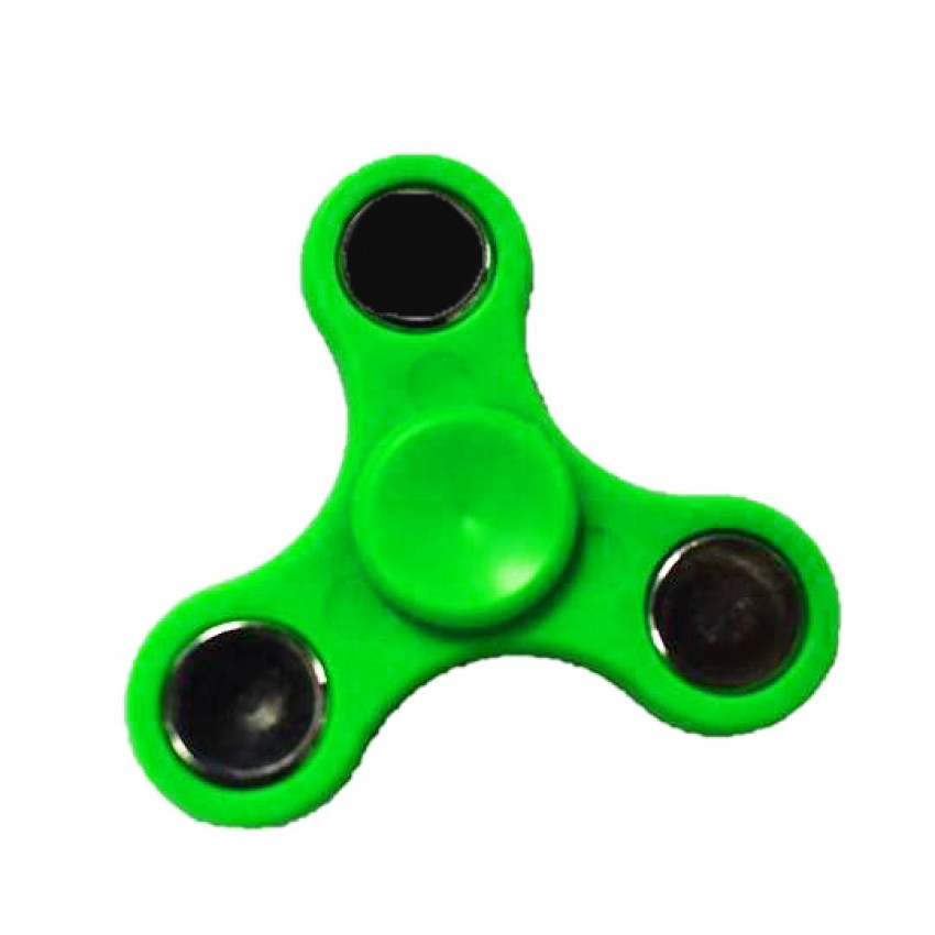 Αγχολυτικό Πλαστικό Παιχνίδι Fidget Spinner 5962-k - Χρώμα: Ανοιχτό Πράσινο - Μαύρο