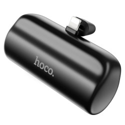 Hoco J106 Pocket Lightning PowerBank 5000mAh - Color: Black