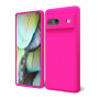 Θήκη Πλάτης Σιλικόνης Soft για Google Pixel 7 - Χρώμα: Φούξια