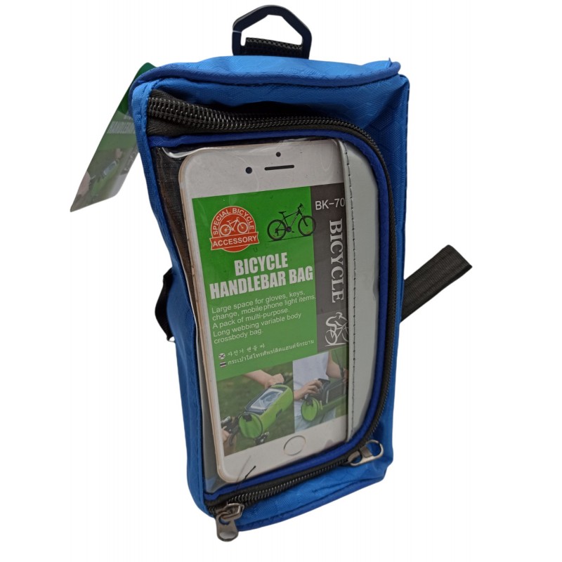 CarSun BK-7030 Πολυλειτουργικό Τσαντάκι Ποδηλάτου - Χρώμα: Μπλε