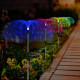 Set of 2x Garden Solar Light Fiber Optic Lights Jellyfish Colour Changing B03WFSAXMN