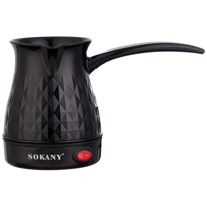 SOKANY SK-219 Ηλεκτρικό Μπρίκι 600W με Χωρητικότητα 500ml Μαύρο