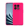 Θήκη Πλάτης Σιλικόνης Soft για Oneplus 10 Pro - Χρώμα: Φούξια