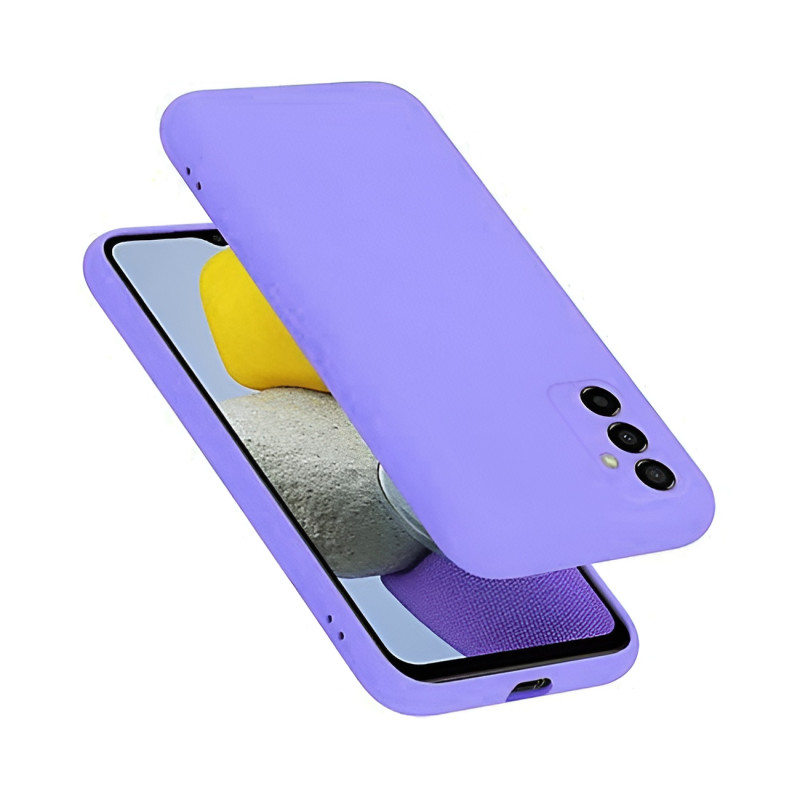 Θήκη Πλάτης Σιλικόνης Soft για Samsung Galaxy M23 - Χρώμα: Λιλά