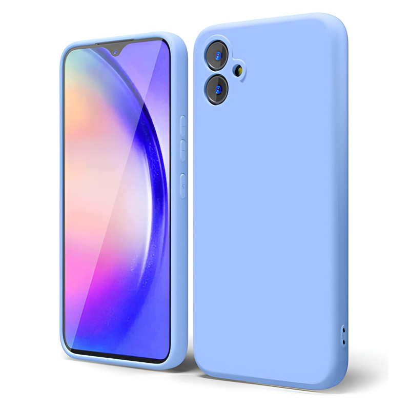 Θήκη Πλάτης Σιλικόνης Soft για Samsung Galaxy A05 - Χρώμα: Γαλάζιο