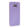Θήκη Πλάτης Σιλικόνης Soft HQ για Xiaomi Poco X3 Pro Χρώμα: Λιλά