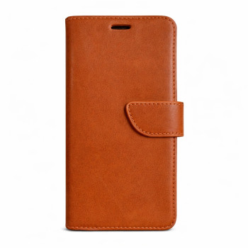 Θήκη Βιβλίο με Κλίπ για Samsung Galaxy A01 - Χρώμα: Καφέ