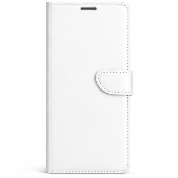 Θήκη Βιβλίο με Κλίπ για Huawei Y6 2018 - Χρώμα: Λευκό