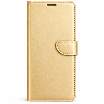 Θήκη Βιβλίο με Κλίπ για Huawei Honor 400 - Χρώμα: Χρυσό