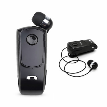 Fineblue F920 In-ear Bluetooth Handsfree Ακουστικό Πέτου - Χρώμα: Μαύρο