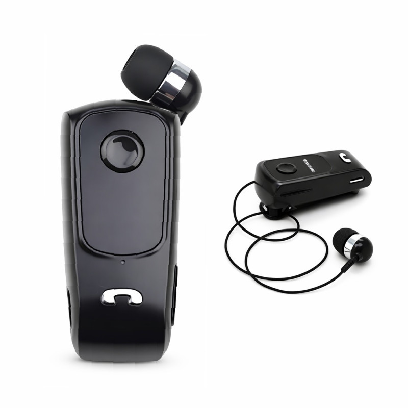 Fineblue F920 In-ear Bluetooth Handsfree Ακουστικό Πέτου - Χρώμα: Μαύρο