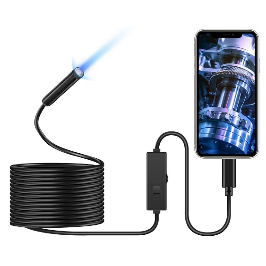 OEM OT106 Android Endoscope Waterproof Borescope MicroUSB Inspection VideoCamera 10M