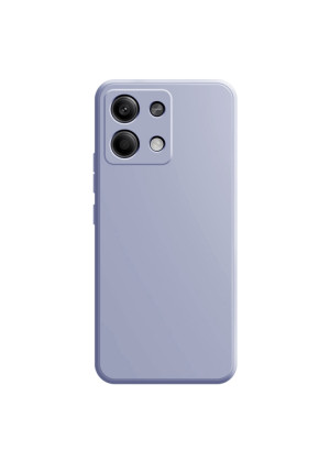 Θήκη Πλάτης Σιλικόνης Soft για Xiaomi Redmi Note 13 Pro 5G - Χρώμα: Λιλά