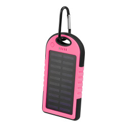 SETTY SPBS-05 Solar PowerBank 5000mAh - Color: Fuchsia
