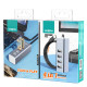 Moxom MX-HB05 HighSpeed 4 in 1 USB 2.0 Hub Type-C Connector - Χρώμα: Ασημί