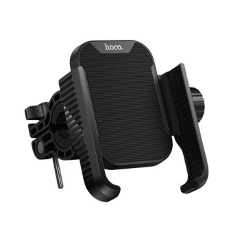 HOCO H91 Βάση Κινητού Μοτοσυκλέτας για το Τιμόνι με Ρυθμιζόμενο Βραχίονα - Χρώμα: Μαύρο