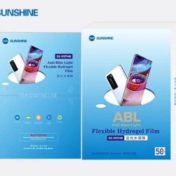 SUNSHINE SS-057HB μεμβράνη υδρογέλης με φίλτρο μπλε φωτός για κινητά έως 7" - 50 τεμ./κουτί