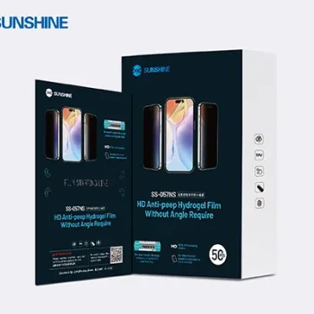 SUNSHINE SS-057NS HD μεμβράνη υδρογέλης privacy χωρίς βαθμονόμηση γωνίας για κινητά έως 7" - 50 τεμ./κουτί